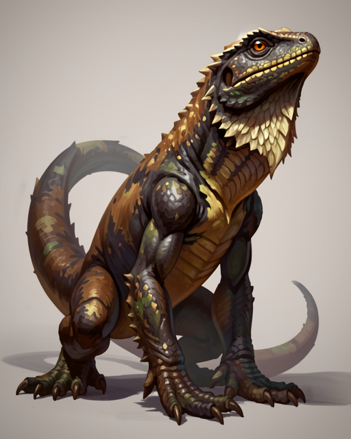 Lizard, Giant Tuatara
