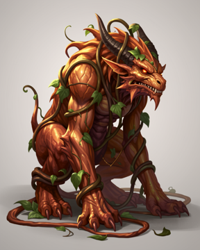 Amber Creeping Vine