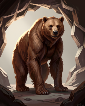 Bear, Cave