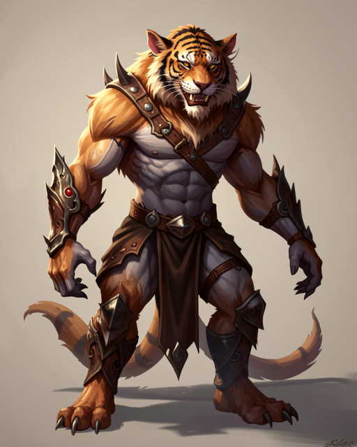 Lycanthrope, Weretiger*