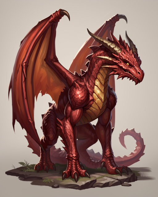 Dragon, Mountain (Red Dragon)