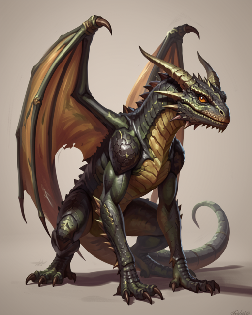 Lizard, Giant Draco