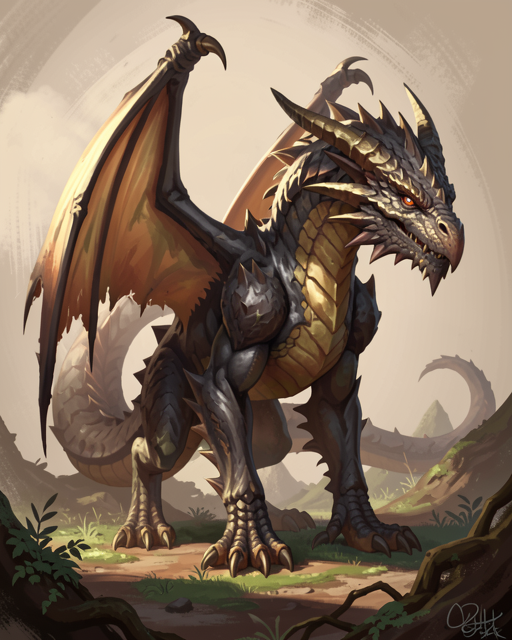 Dragon, Forest