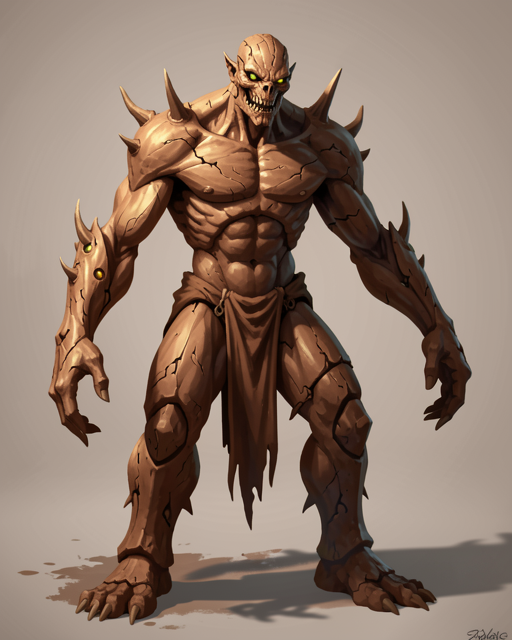 Golem, Clay*