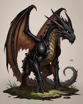 Dragon, Swamp (Black Dragon)