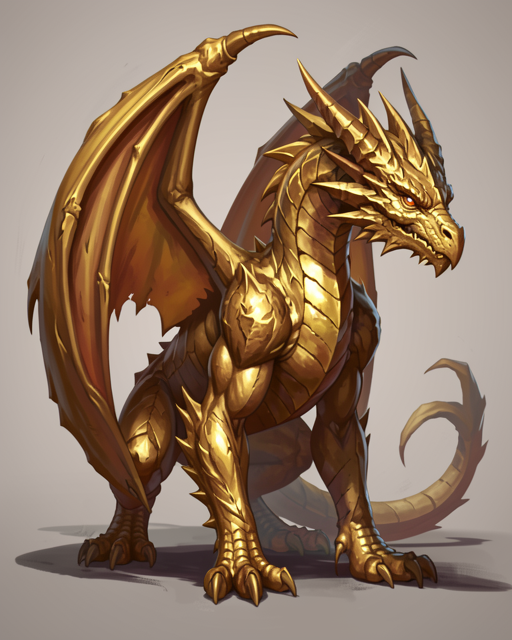 Dragon, Gold