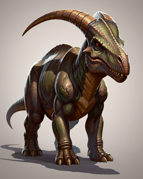 Saurolophus