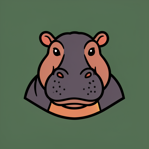Hippopotamus token