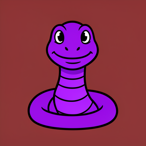 Purple Worm token