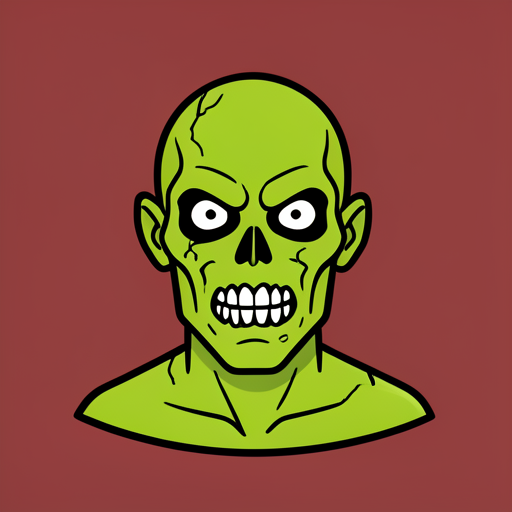 Amber Zombie token